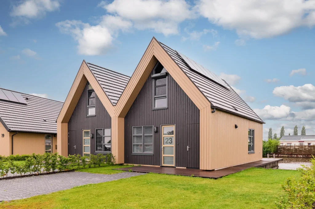 waterpark langelille in langelille watervilla brandemeer voorkant