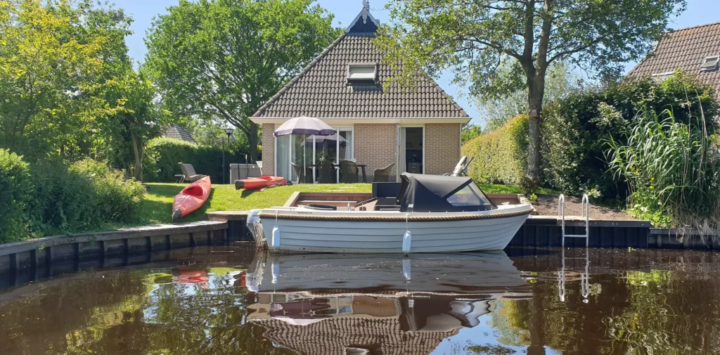 wetter wellens plus 6 6 personen in earnewald op vakantiepark it wiid achterkant