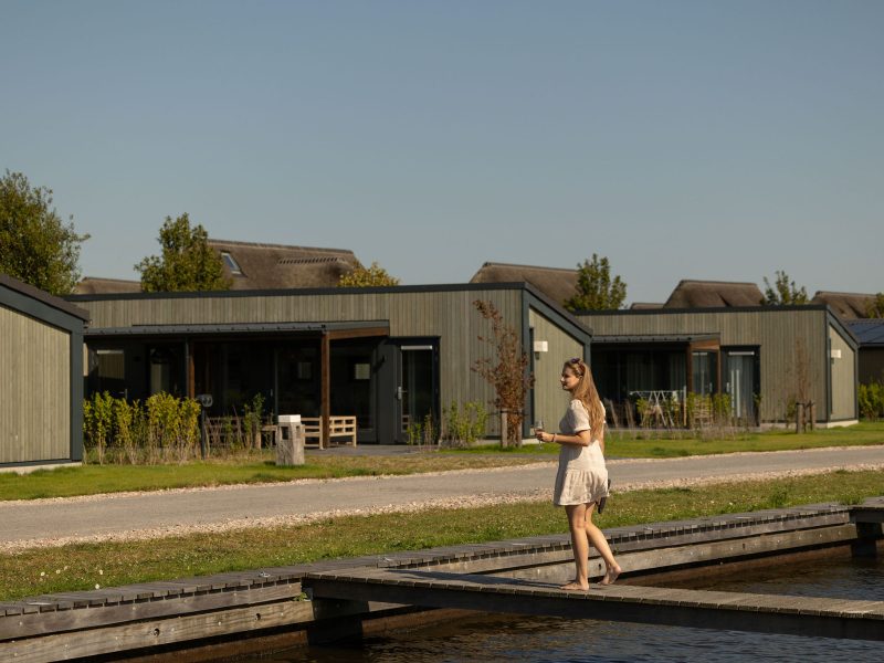 friese meren villas in delfstrahuizen buitenaanzicht van de bungalows