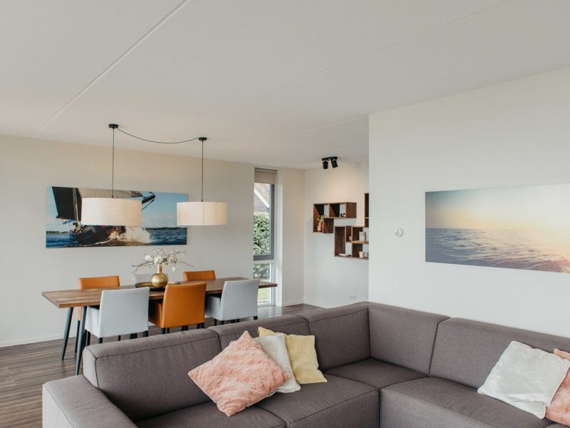 meervilla 6 personen in heeg op pharshoeke woonkamer