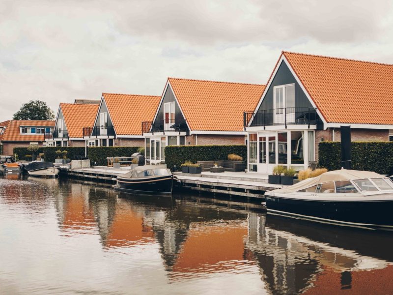 pharshoeke in heeg havenvilla 6 personen achterkant