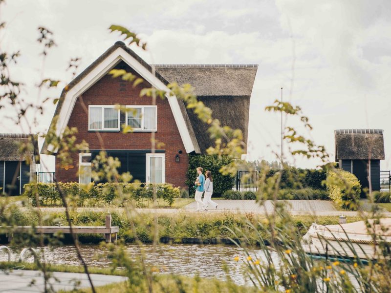 pharshoeke in heeg meervilla deluxe 8 personen uitzicht