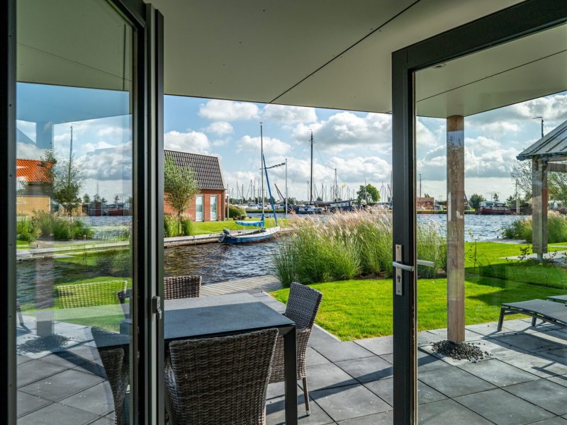 vakantiehuis 6 personen in tusken de marren tuin