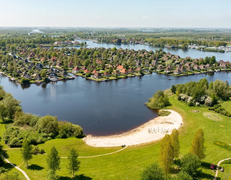 vakantiepark it wiid in earnewald park overzicht