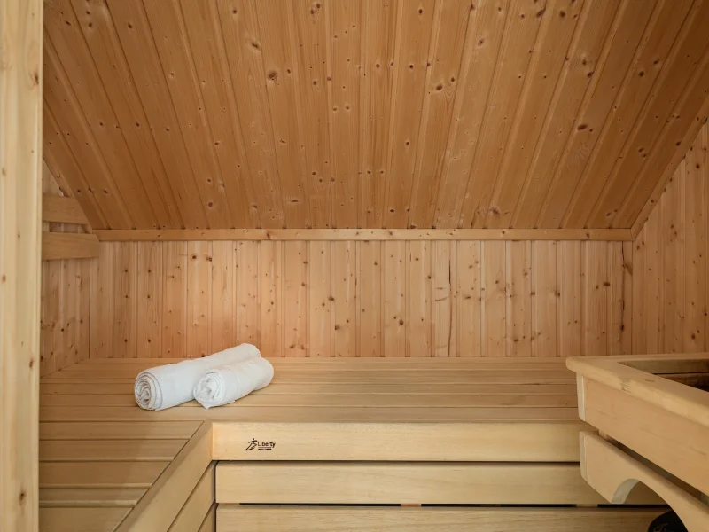 waterpark langelille in langelille watervilla snoek sauna